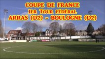 (CDF) ARRAS  (D2) - BOULOGNE (D2), Résumé et interviews