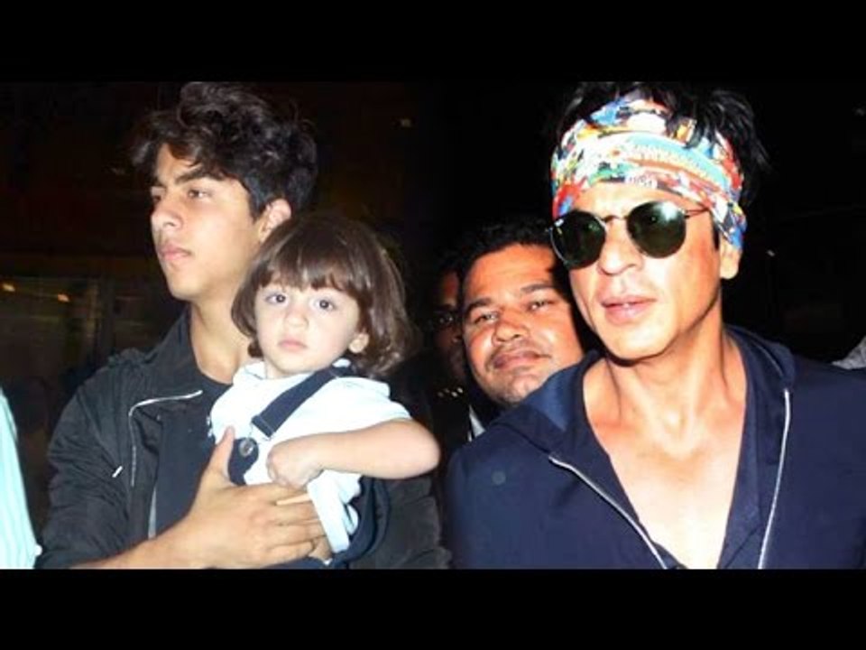 Shahrukh Khan & His Son Abram's HOLIDAY Photos LEAKED| Shahrukh Khan Son Scandal