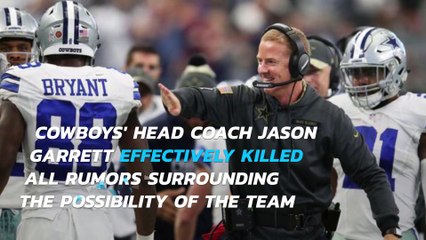 Jason Garrett: We 'feel good' about Dak Prescott as our QB