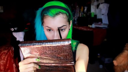 Broken  Cute Half Doll Face Makeup Tutorial