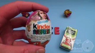 Barbie Kinder Surprise Egg Learn-A-Word! Spelling Food! Lesson 33