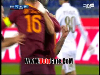 هدف فوز روما فى ميلان