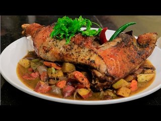 فخد رومي بالاعشاب وبشر الليمون | الشيف شربيني