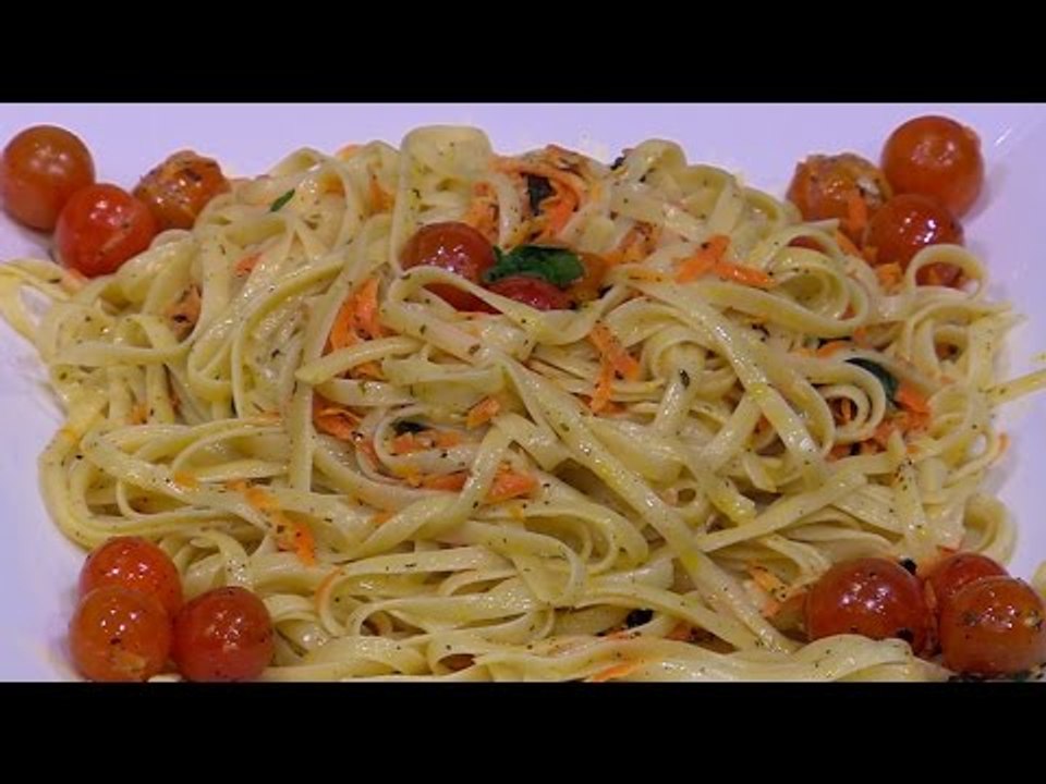 مكرونة بصوص النعناع  | غادة جميل