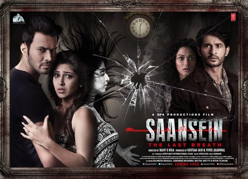 Saansein 2016 pt1/2 | New bollywood movie | Horror,romance,action | rajneesh duggal,sonarika bhadoria