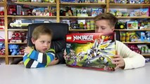 Lego Ninjago 70748 Titandrache Unboxing Video Spielzeug auspacken aufbauen spielen Kinderkanal