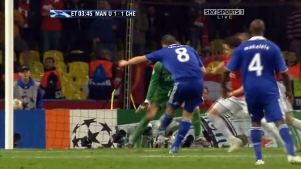 الاشواط الاضافية مباراة مانشستر يونايتد و تشيلسي 1-1 نهائي دوري الابطال 2008