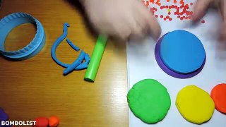 How to Make Play Doh Rainbow Cake Balls