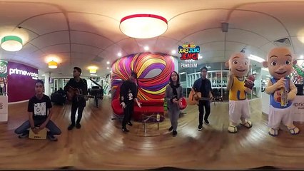 [ 360 Video ] Yubi Band & Asyiela Putri - Upin & Ipin Jeng, Jeng, Jeng! (Akustik)