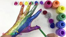 Children Body Paint Finger Family Nursery Rhymes Learn Colors Play Doh Ducks Fun & Creative for Kids