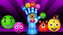 The Finger Family Monsters Family Nursery Rhyme | Monsters Finger Family Songs (New Version)