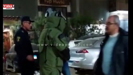 بالفيديو.. فحص السيارة المستخدمة فى حادث كمين الهرم