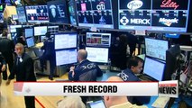Dow Jones sets fresh record, 15th since Trump victory