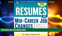 Price Resumes for Mid-Career Job Changes, 3rd edition (McGraw-Hill Professional Resumes) Editors