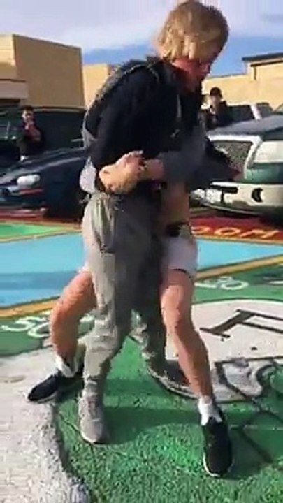 Instagram tag leads to parking lot brawl
