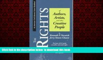 Pre Order The Rights of Authors, Artists, and other Creative People, Second Edition: A Basic Guide