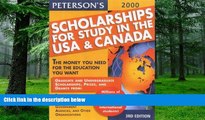 Buy Peterson s Scholarships for Study in the USA 2000 (Peterson s Scholarships for Study in the