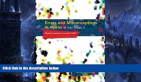 Buy Mike Spooner Errors and Misconceptions in Maths at Key Stage 2: Working Towards Success in