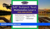Online Kaplan SAT Subject Tests: Mathematics Level IC 2005-2006 (Kaplan SAT Subject Tests: