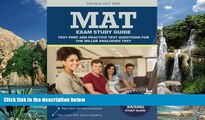 Buy MAT Exam Prep Team MAT Exam Study Guide: Test Prep and Practice Test Questions for the Miller