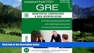 Online Manhattan Prep GRE Quantitative Comparisons   Data Interpretation (Manhattan Prep GRE