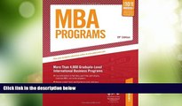 Best Price MBA Programs: More Than 4,000 Graduate-Level International Business Programs (Peterson
