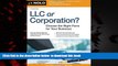 Pre Order LLC or Corporation?: Choose the Right Form for Your Business Anthony Mancuso Attorney