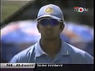 India v Pakistan 2005 Shahid Afridi 102 runs in 45 balls,