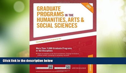 Best Price Graduate Programs in the Humanities, Arts   Social Sciences: Nearly 10,000 Graduate