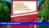 Online Peterson s Graduate Programs In Engineering   Applied Sciences - 2010: More Than 3,700