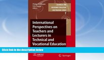 Buy NOW  International Perspectives on Teachers and Lecturers in Technical and Vocational