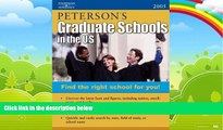 Online Peterson s DecisionGuides Grad Sch in US 2005 (Peterson s Graduate Schools in the Us) Full