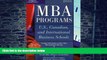 Download  Peterson s MBA Programs: U. S., Canadian, and International Business Schools, 2001 On Book