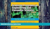 Pre Order DecisionGd: GradPrg Eng ComSc 2004 (Peterson s Graduate Programs in Engineering
