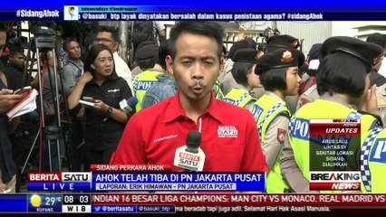 Sidang Perdana Ahok Beragenda Mendengarkan Dakwaan JPU