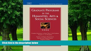 Audiobook Grad Guides Book 2:Hum/Arts/Soc Sci 2004 (Peterson s Graduate Programs in the
