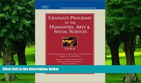 Audiobook Grad Guides Book 2:Hum/Arts/Soc Sci 2004 (Peterson s Graduate Programs in the