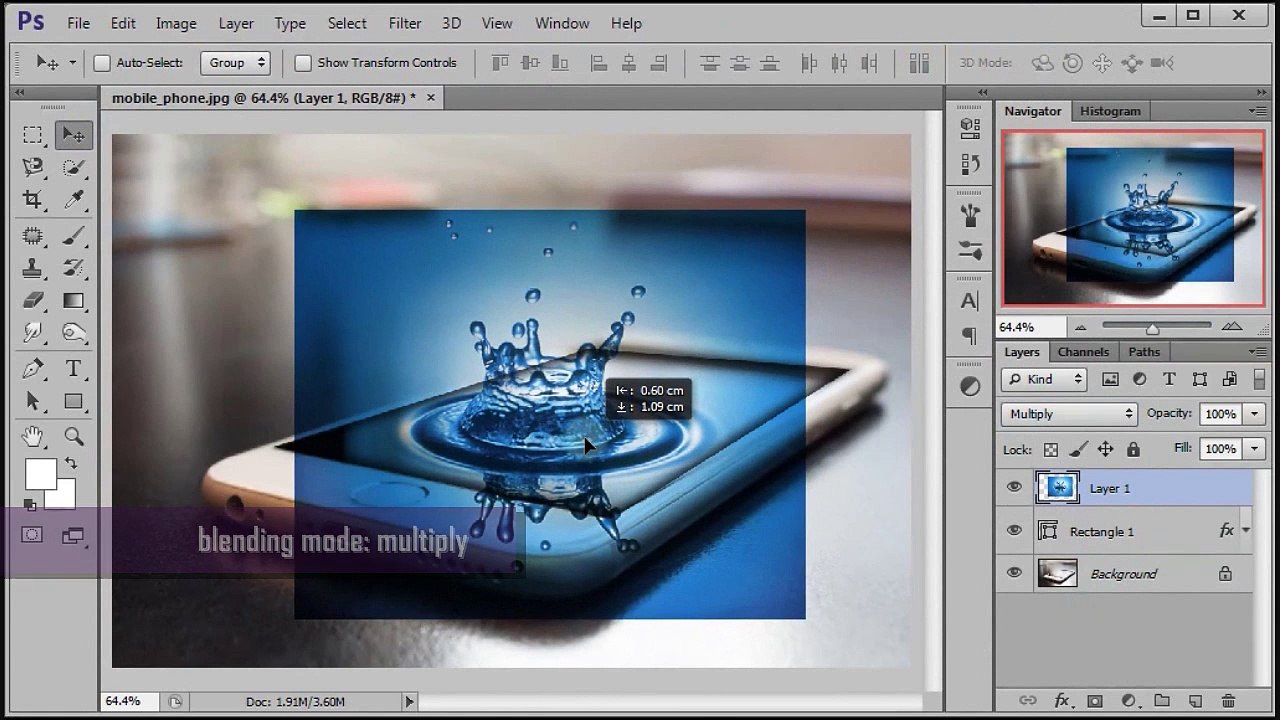 Photoshop Tutorial ~ Create 3D Pop Out Effect