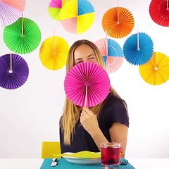 DIY PROJECT - How to make a cool PAPER FAN