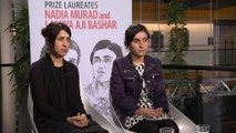 Nadia Murad ve Lamiya Başar Sakharov Ödülü'nü alıyorlar