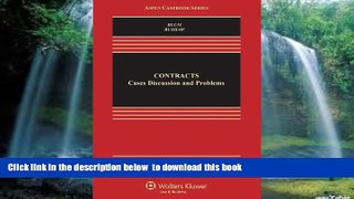 PDF [DOWNLOAD] Contracts: Cases, Discussion, and Problems, Third Edition (Aspen Casebooks) FOR