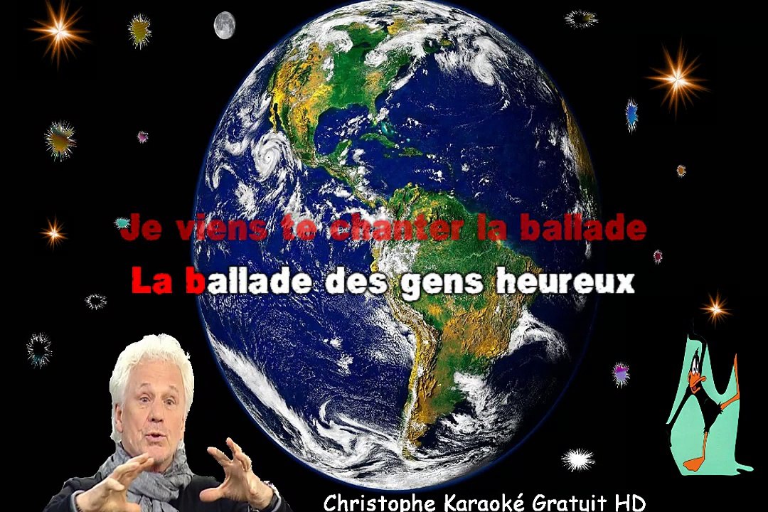 Gérard Lenorman - La ballade des gens heureux KARAOKE / INSTRUMENTAL