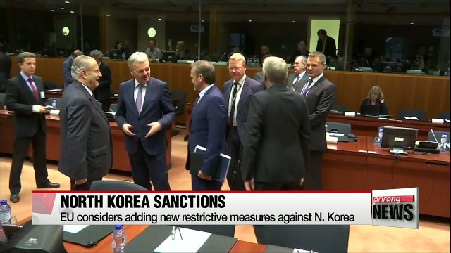 EU considers adding new restrictive measures against N. Korea