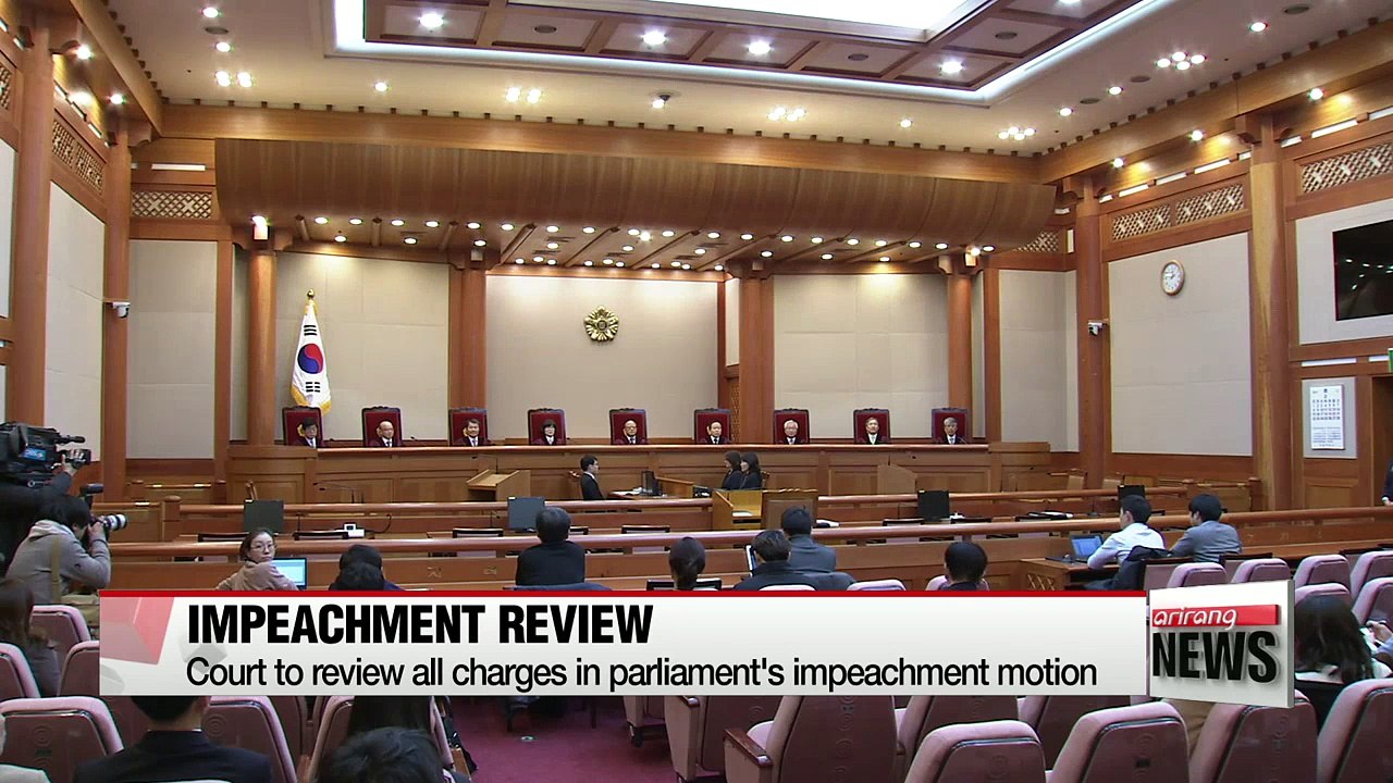 Constitutional Court to review all impeachment charges, making early ruling unlikely