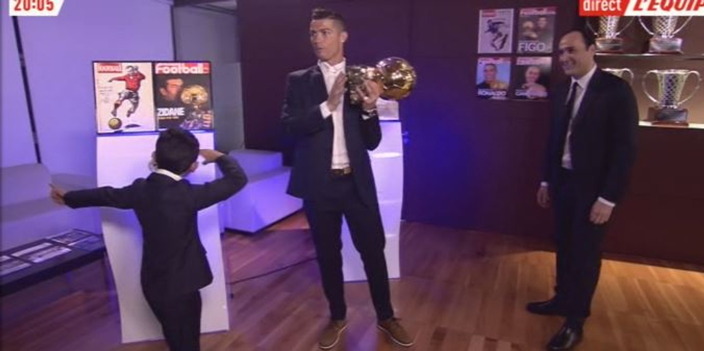 Zap Sport 13 décembre : Cristiano Jr. fait un DAB pendant que son père reçoit le Ballon d’Or (vidéo)