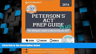 Best Price Peterson s ACT Prep Guide PLUS 2016 Peterson s On Audio