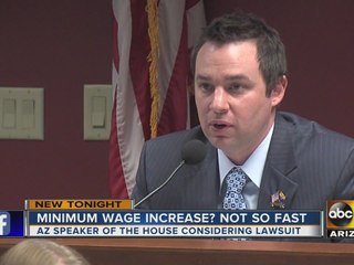 Potential challenge to minimum wage increase in Arizona