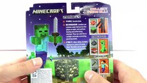 MINECRAFT ZOMBIE! Minecraft figuur met blok Nederlands - Speel met mij