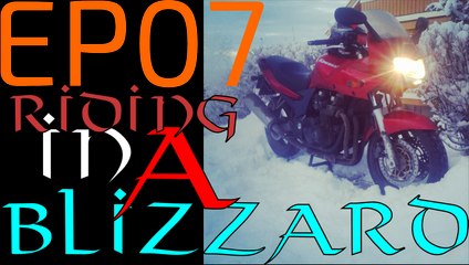 Motovlog 07 | Motorcycle + Blizzard = Fun!