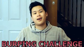 BURPING CHALLENGE! (How many times can you burp)
